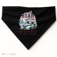 I Got A Heart Like A Truck Runs On Dreams USA-Made Doggie Bandana thumb 0