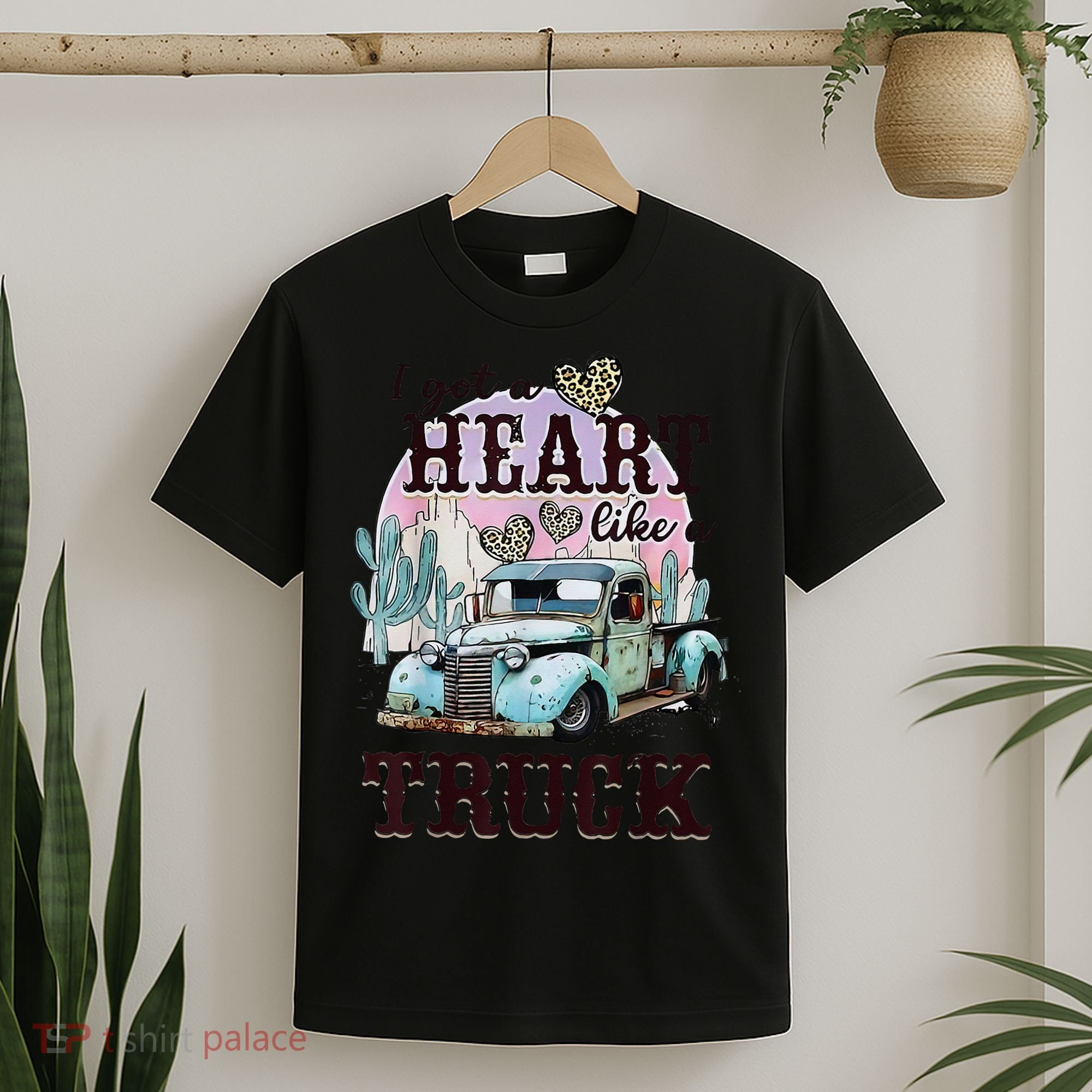 I Got A Heart Like A Truck Runs On Dreams T-Shirt