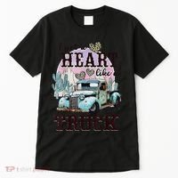 I Got A Heart Like A Truck Runs On Dreams Tall T-Shirt thumb 0