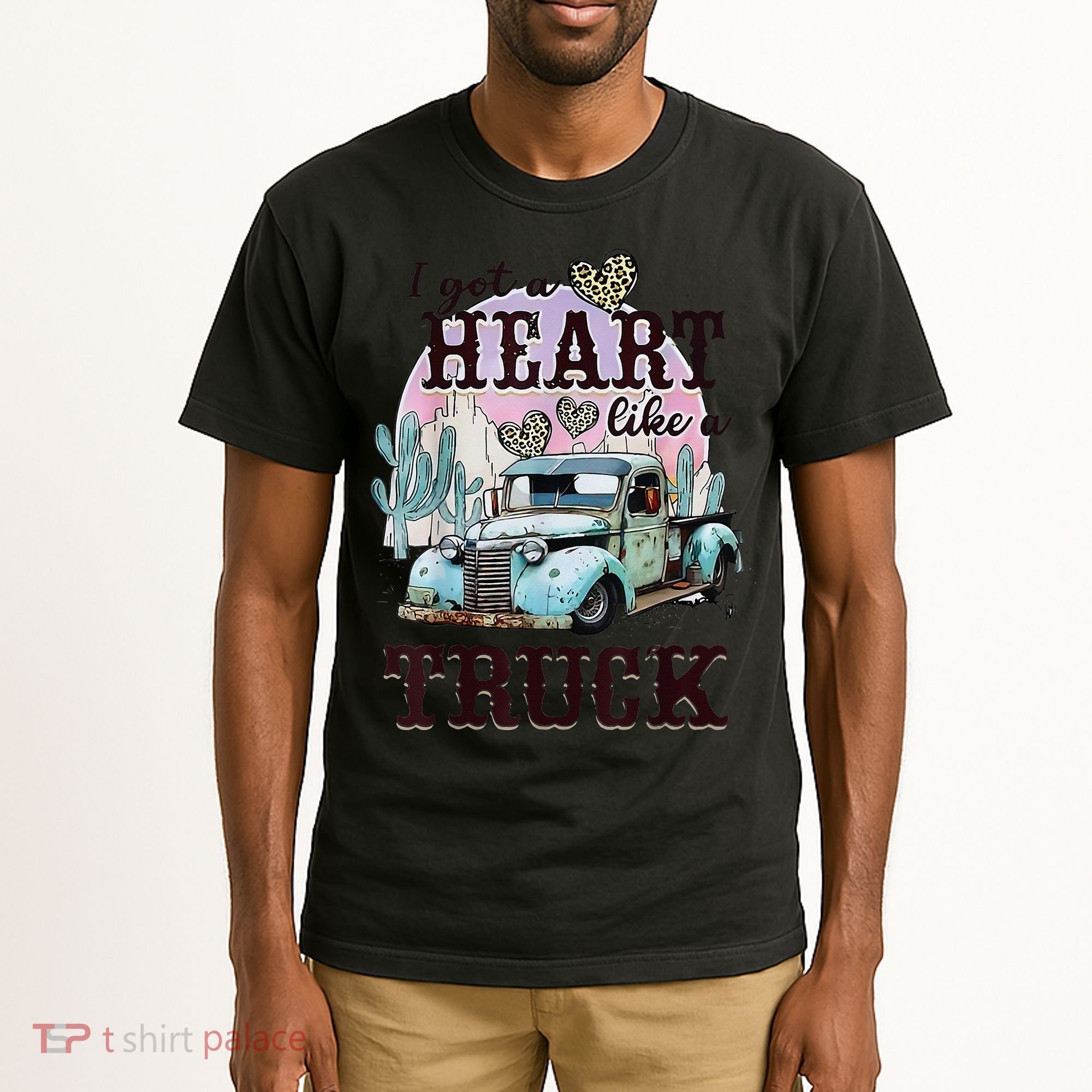 I Got A Heart Like A Truck Runs On Dreams Tall T-Shirt