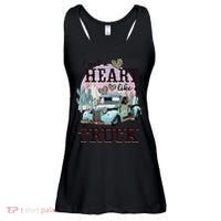 I Got A Heart Like A Truck Runs On Dreams Ladies Essential Flowy Tank thumb 0