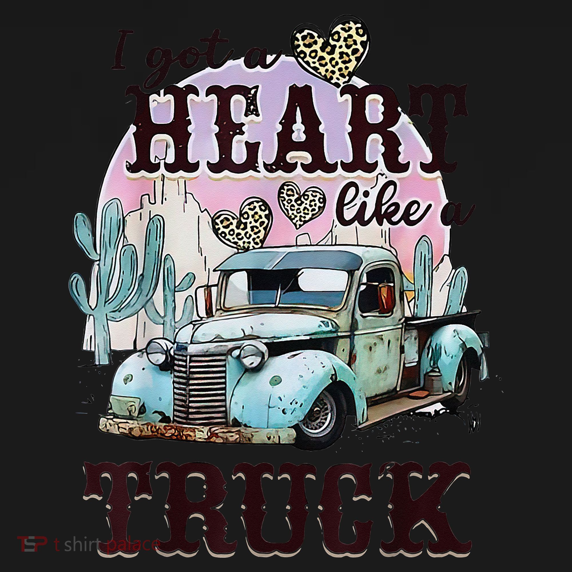 I Got A Heart Like A Truck Runs On Dreams Mousepad