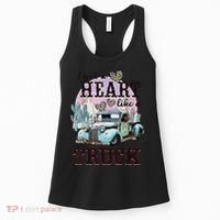 I Got A Heart Like A Truck Runs On Dreams Women's Tank Top thumb 0