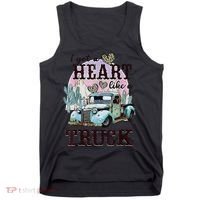 I Got A Heart Like A Truck Runs On Dreams Tank Top thumb 0