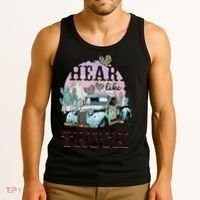 I Got A Heart Like A Truck Runs On Dreams Tank Top thumb 3