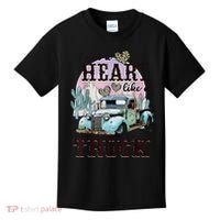 I Got A Heart Like A Truck Runs On Dreams Kids T-Shirt thumb 0