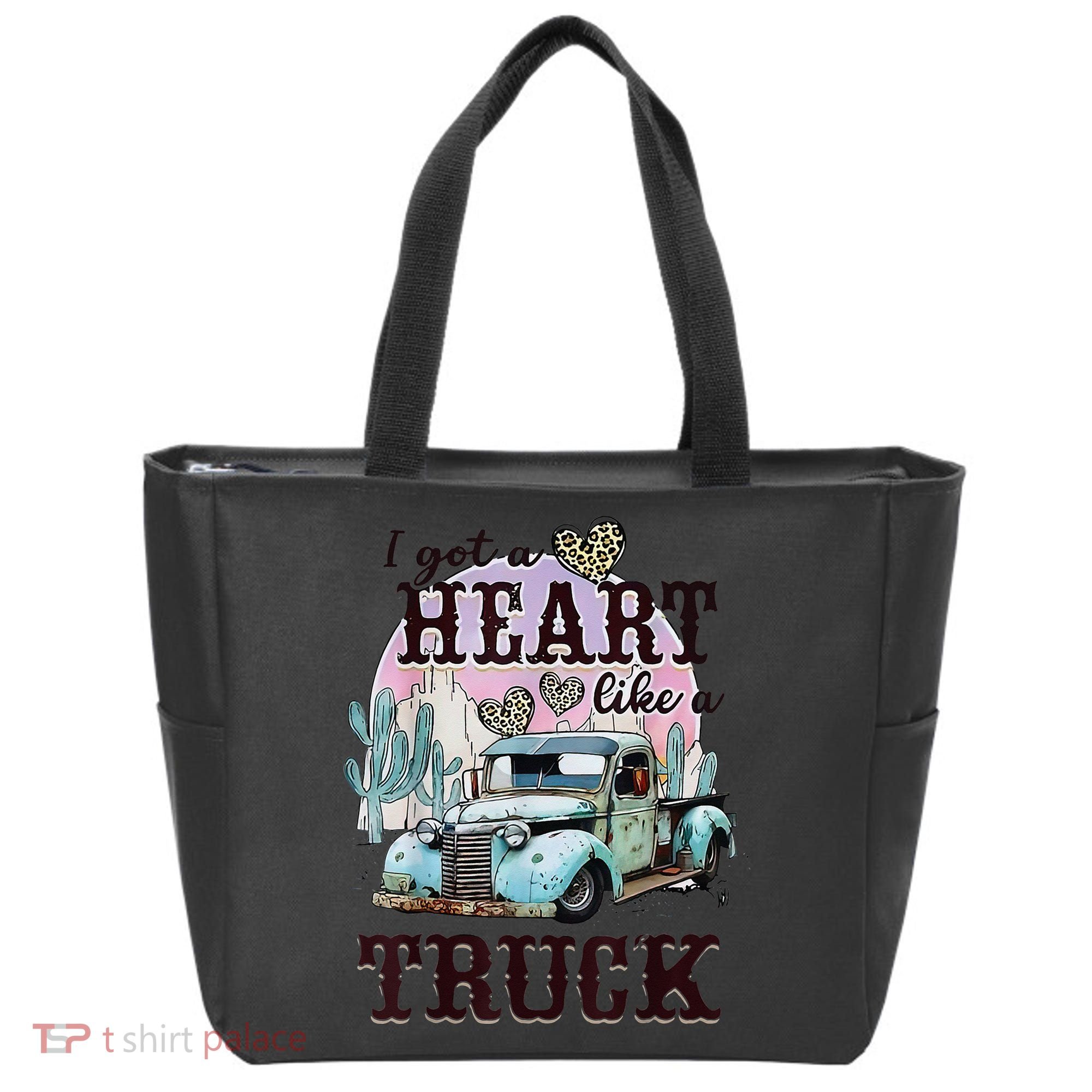 I Got A Heart Like A Truck Runs On Dreams Tote Bag