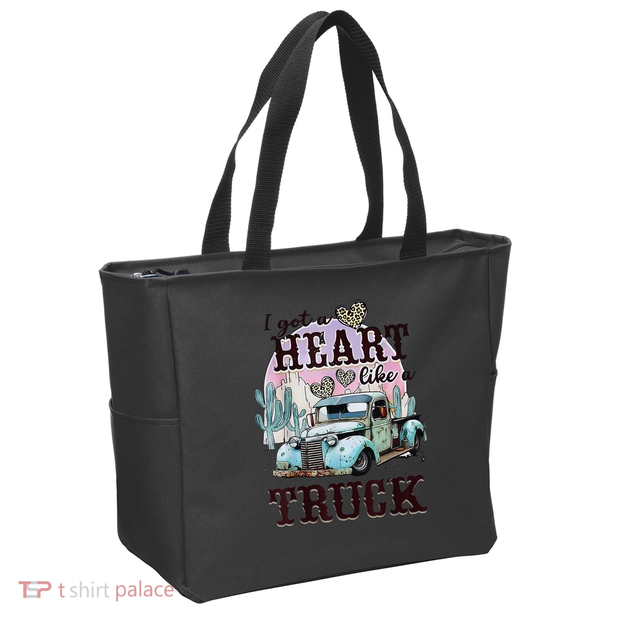 I Got A Heart Like A Truck Runs On Dreams Tote Bag