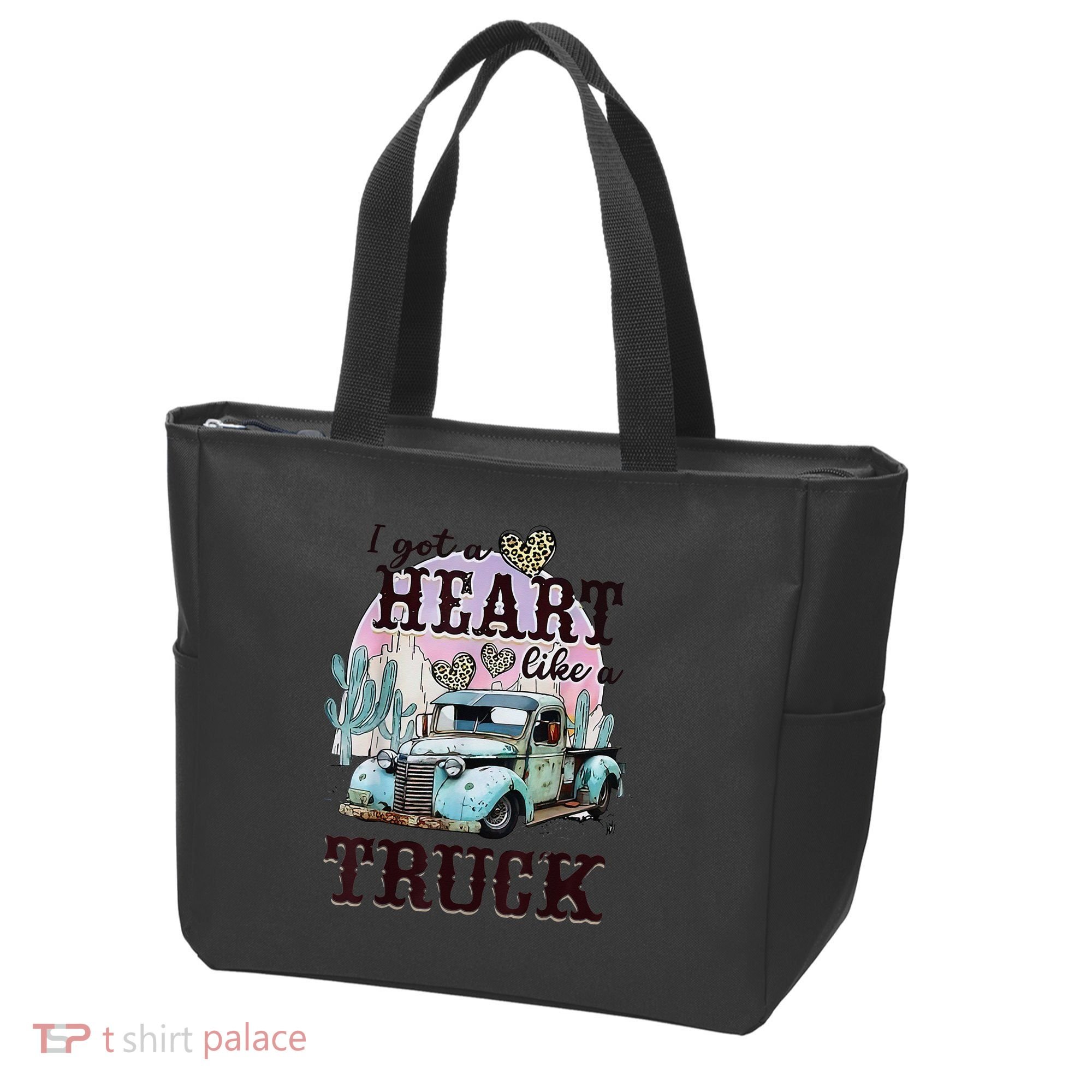 I Got A Heart Like A Truck Runs On Dreams Tote Bag