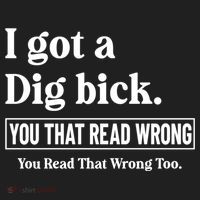 I Got A Dig Bick Funny Sarcastic Jokes Beanie thumb 2