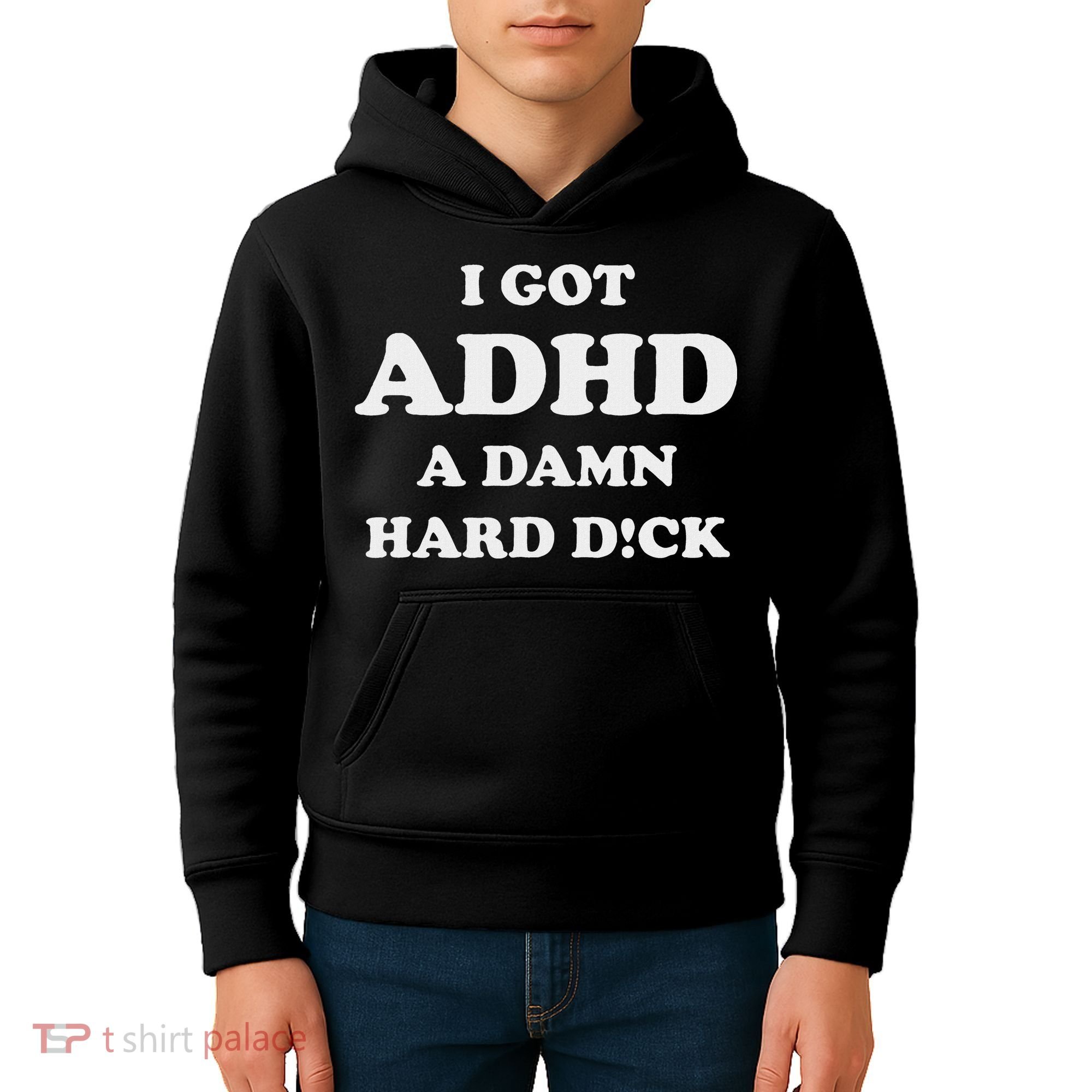 I Got Adhd A Damn Hard D Kids Hoodie