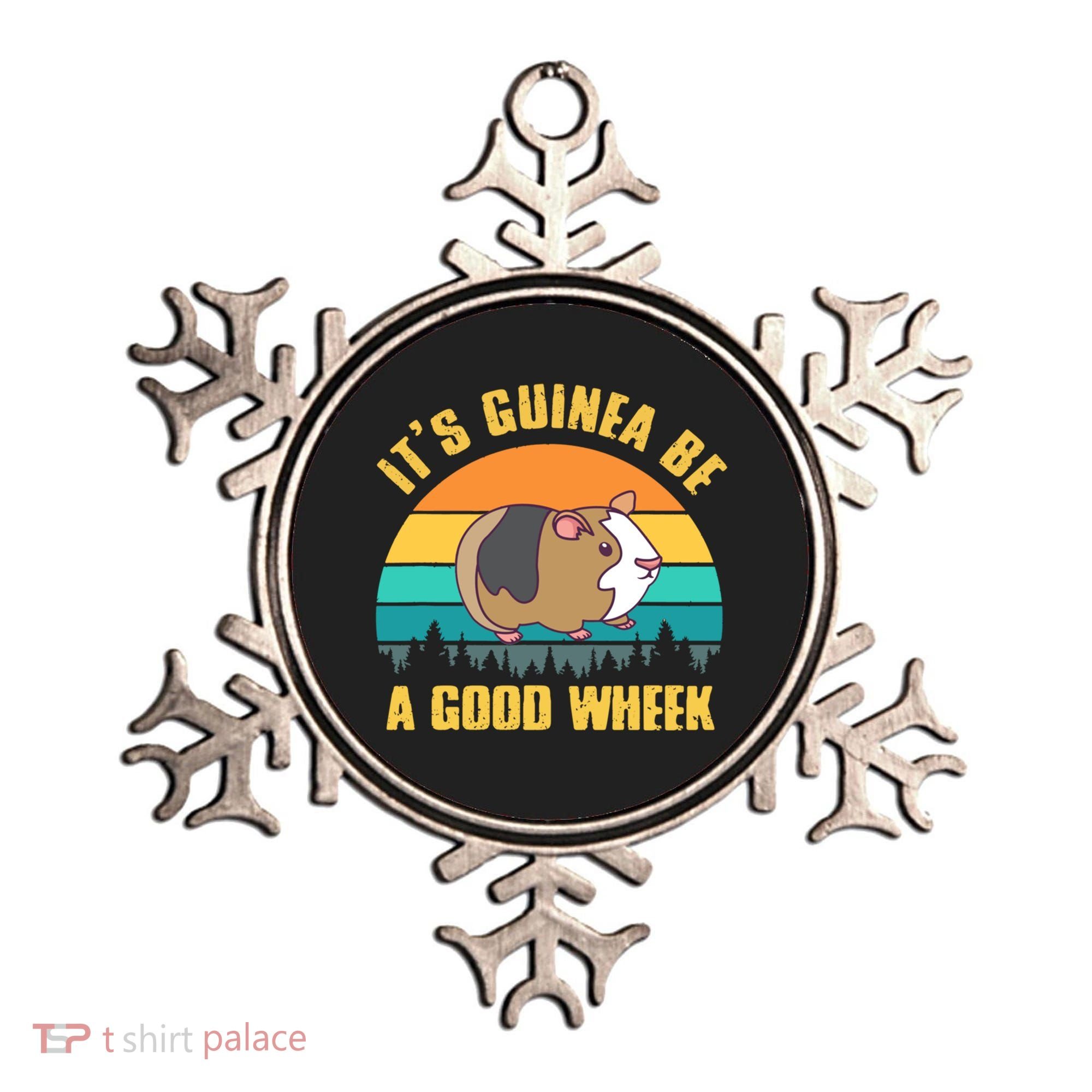 ItS Guinea Be A Good Wheek Guinea Pig Piggy Gift Ornament