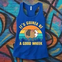 ItS Guinea Be A Good Wheek Guinea Pig Piggy Gift Women's Tank Top thumb 3