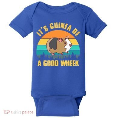 ItS Guinea Be A Good Wheek Guinea Pig Piggy Gift Baby Bodysuit
