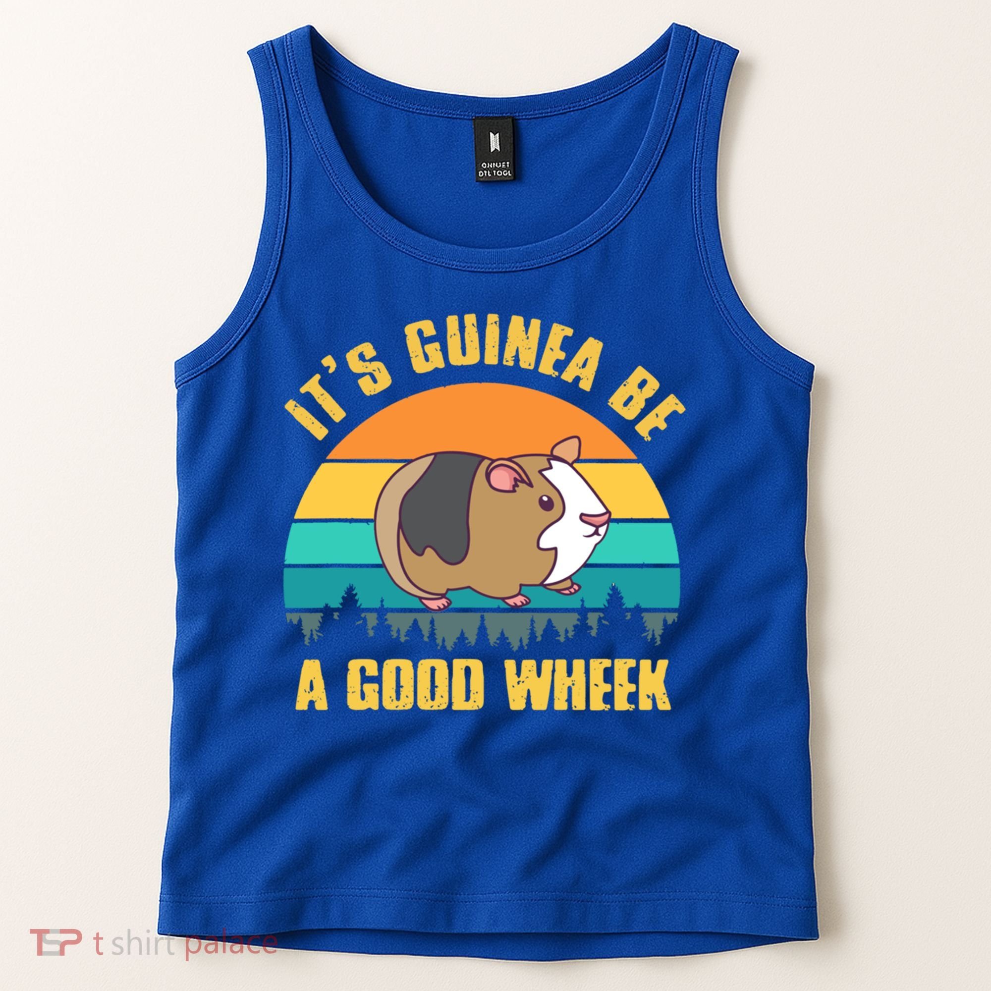 ItS Guinea Be A Good Wheek Guinea Pig Piggy Gift Tank Top
