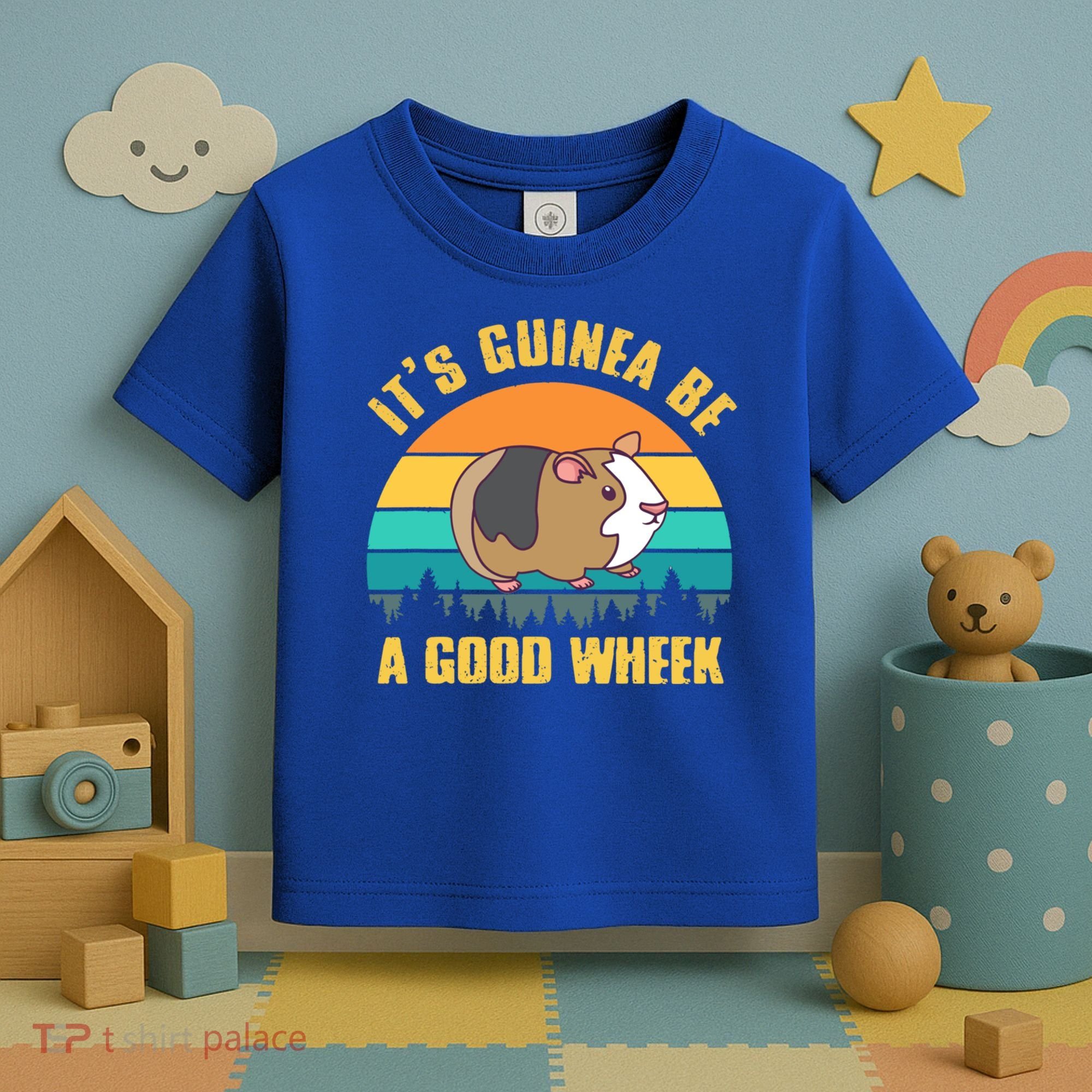 ItS Guinea Be A Good Wheek Guinea Pig Piggy Gift Toddler T-Shirt