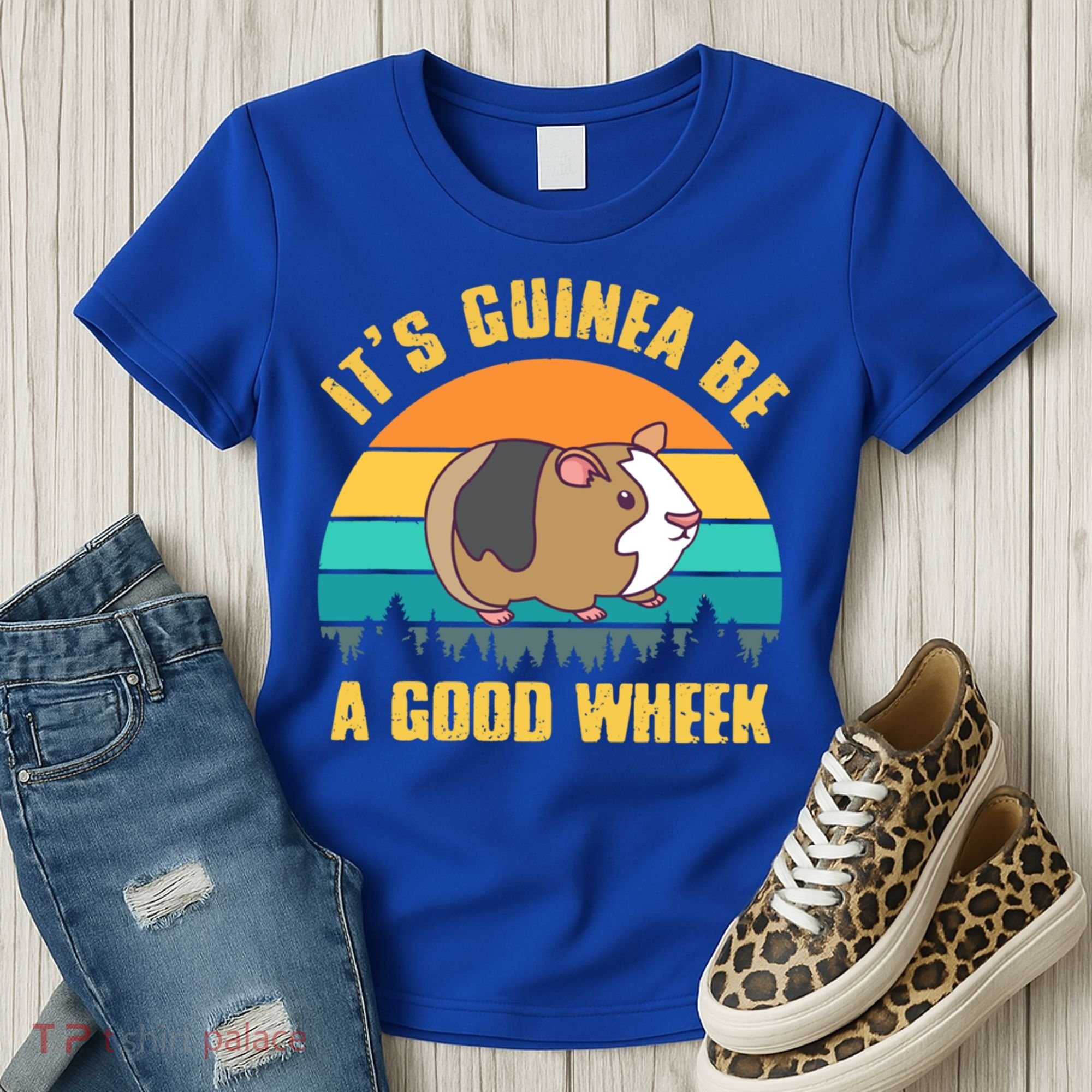 ItS Guinea Be A Good Wheek Guinea Pig Piggy Gift Women's T-Shirt