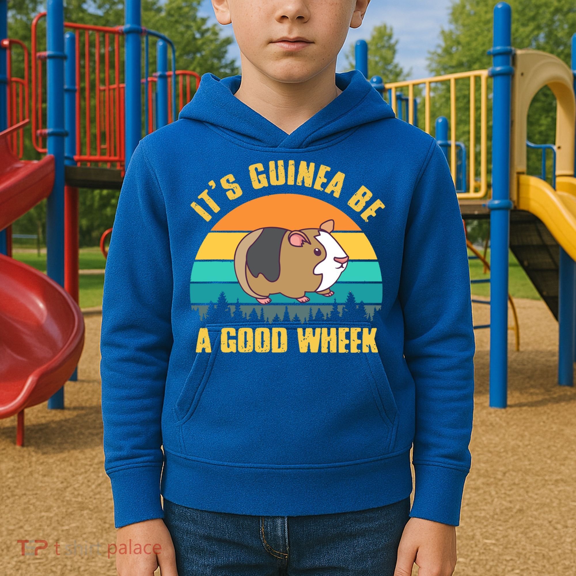 ItS Guinea Be A Good Wheek Guinea Pig Piggy Gift Kids Hoodie