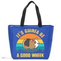 ItS Guinea Be A Good Wheek Guinea Pig Piggy Gift Tote Bag thumb 0