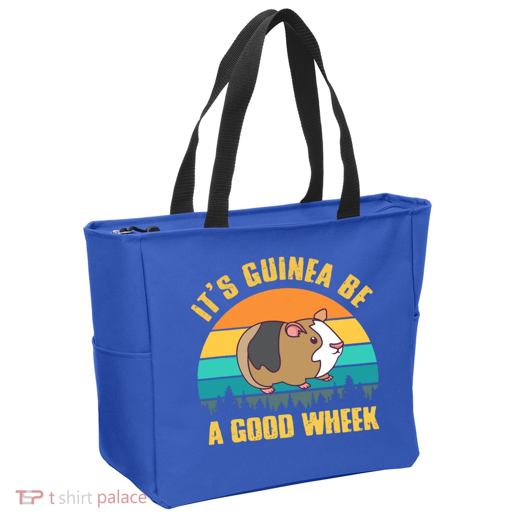 ItS Guinea Be A Good Wheek Guinea Pig Piggy Gift Tote Bag