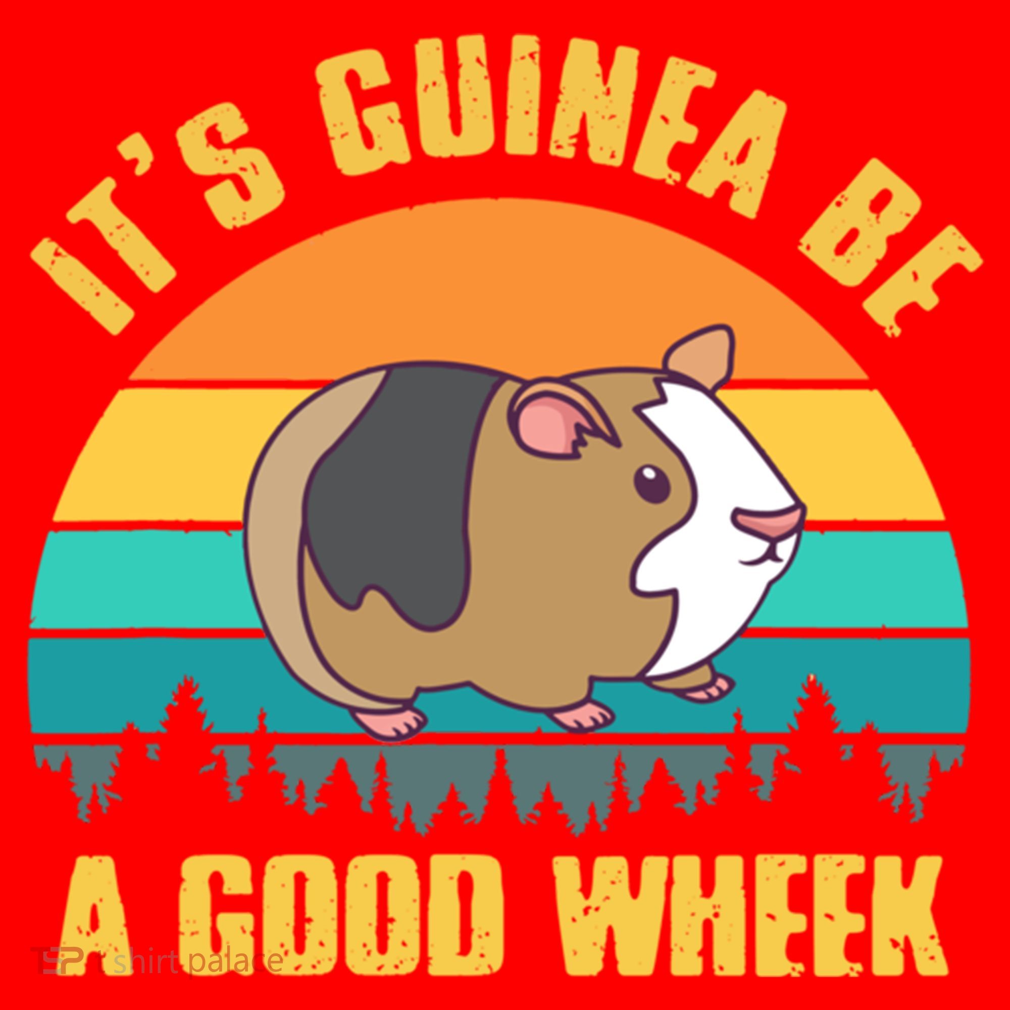 ItS Guinea Be A Good Wheek Guinea Pig Piggy Gift Santa Hat