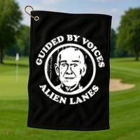 Itsagreatdaytobeawarrior Guided By Voices Alien Lanes Golf Towel thumb 1