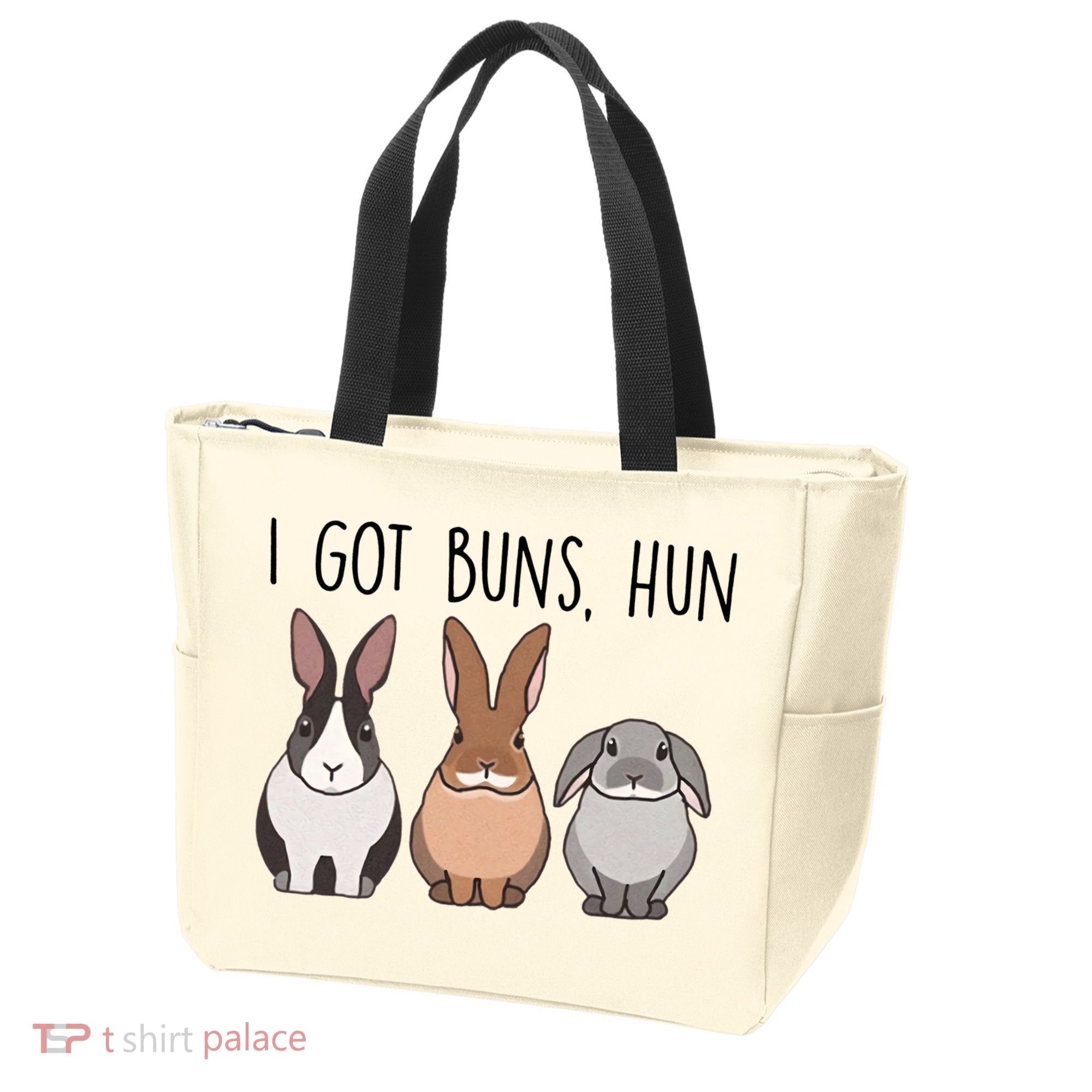 I Got Buns Hun Bunny Mom Cute Rabbit Lover Rabbit Mama Gift Tote Bag