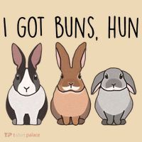 I Got Buns Hun Bunny Mom Cute Rabbit Lover Rabbit Mama Gift Tote Bag thumb 4