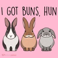 I Got Buns Hun Bunny Mom Cute Rabbit Lover Rabbit Mama Gift Coaster thumb 2
