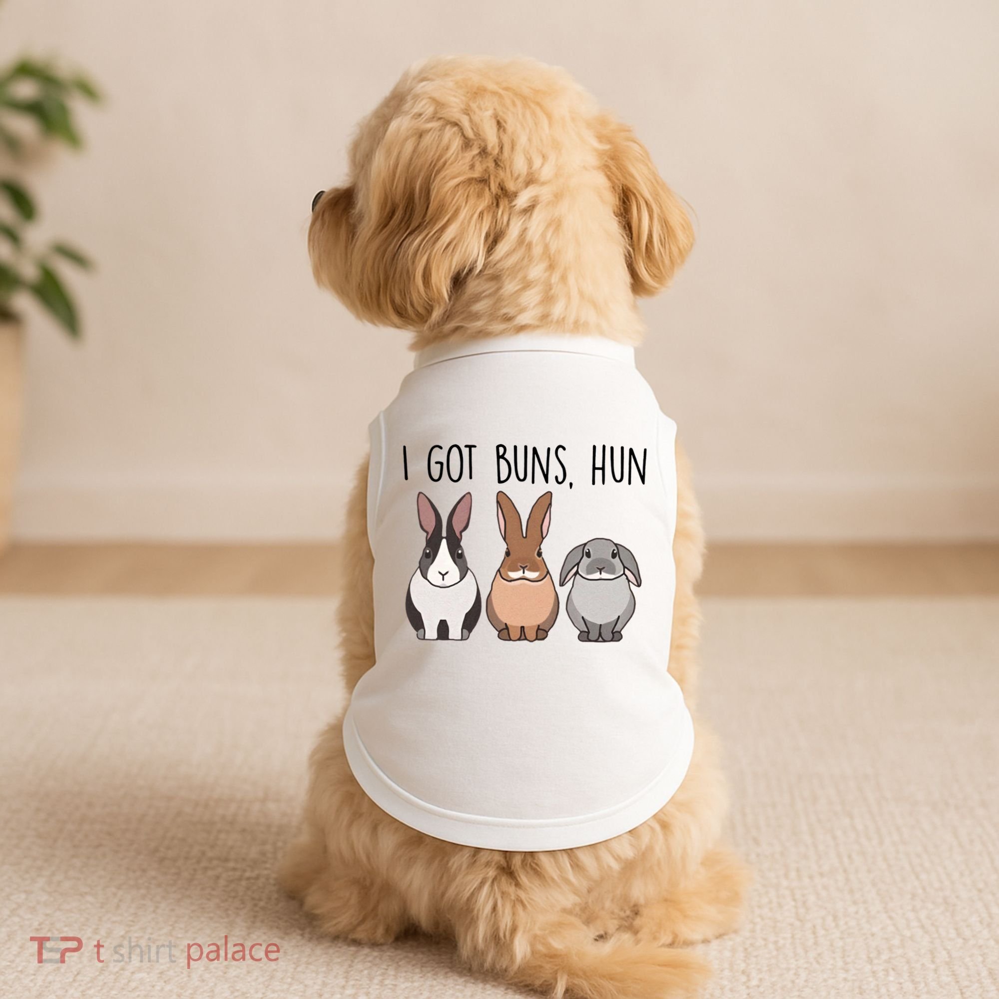 I Got Buns Hun Bunny Mom Cute Rabbit Lover Rabbit Mama Gift Doggie Tank