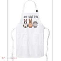 I Got Buns Hun Bunny Mom Cute Rabbit Lover Rabbit Mama Gift Apron thumb 0