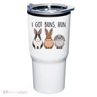 I Got Buns Hun Bunny Mom Cute Rabbit Lover Rabbit Mama Gift Tumbler thumb 0