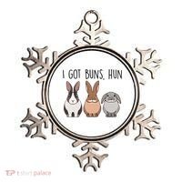 I Got Buns Hun Bunny Mom Cute Rabbit Lover Rabbit Mama Gift Ornament thumb 0