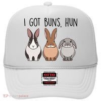 I Got Buns Hun Bunny Mom Cute Rabbit Lover Rabbit Mama Gift Hat thumb 0
