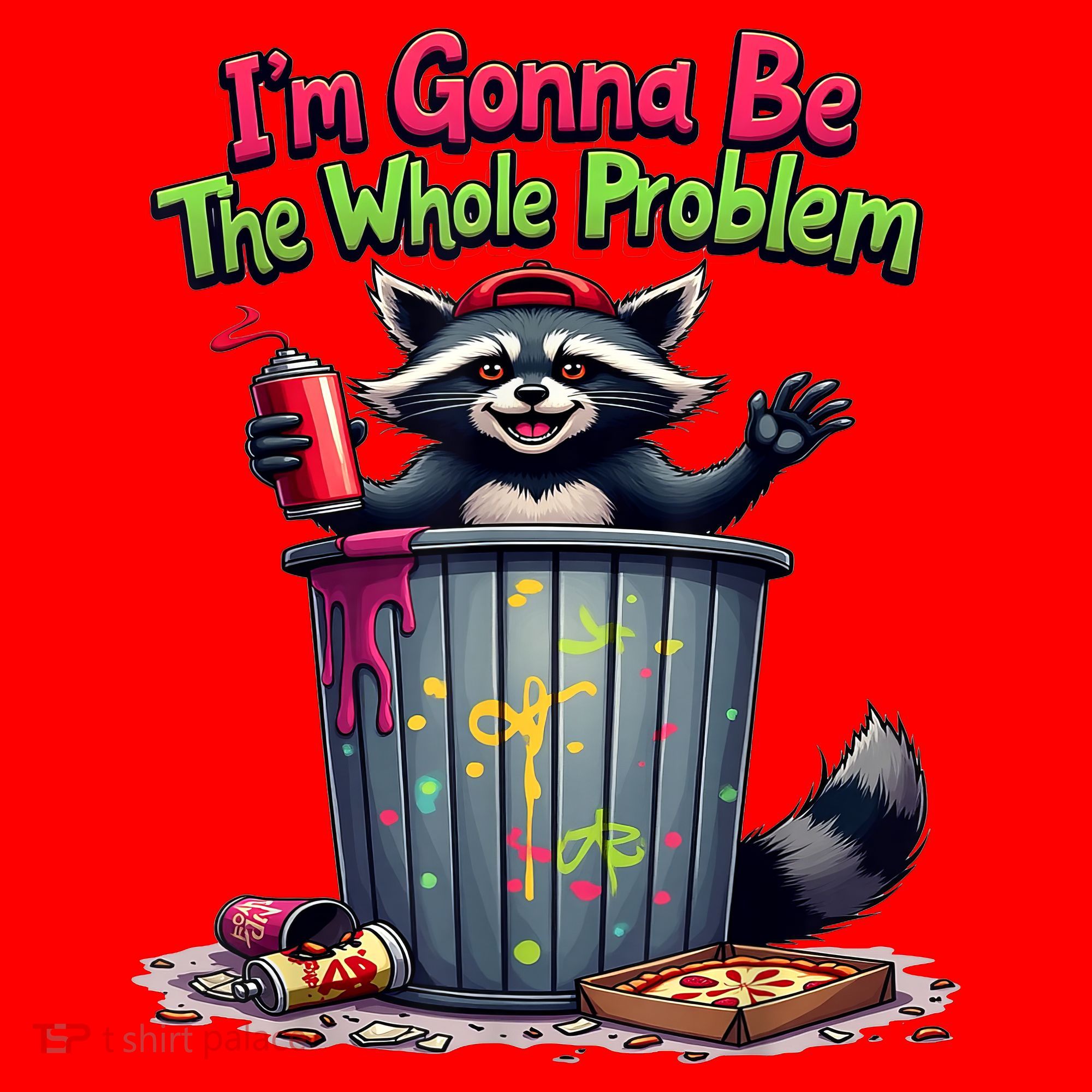 I'm Gonna Be The Whole Problem  Santa Hat