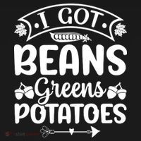 I Got Beans Greens Potatoes For Thanksgiving Turkey Coaster thumb 2