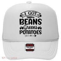 I Got Beans Greens Potatoes For Thanksgiving Turkey Hat thumb 0