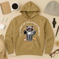I'm Gonna Be The Whole Problem Funny Raccoon Whole Problem  Hoodie thumb 3