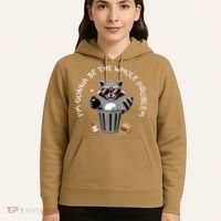 I'm Gonna Be The Whole Problem Funny Raccoon Whole Problem  Hoodie thumb 5