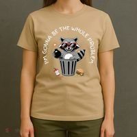 I'm Gonna Be The Whole Problem Funny Raccoon Whole Problem  T-Shirt thumb 4