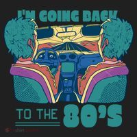 I'm Going Back To The 80s Retro Women's Sweatshirt thumb 2