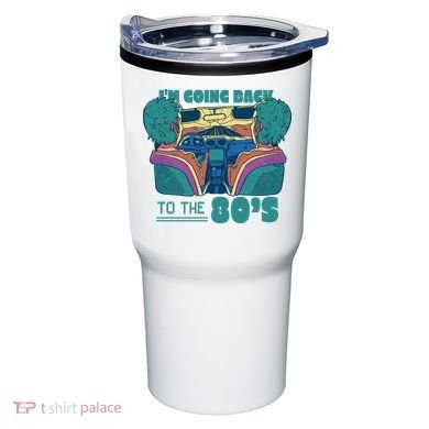 I'm Going Back To The 80s Retro Tumbler