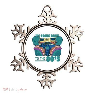 I'm Going Back To The 80s Retro Ornament