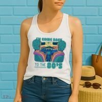 I'm Going Back To The 80s Retro Women's Tank Top thumb 2