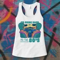 I'm Going Back To The 80s Retro Women's Tank Top thumb 3