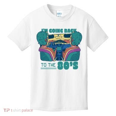 I'm Going Back To The 80s Retro Kids T-Shirt