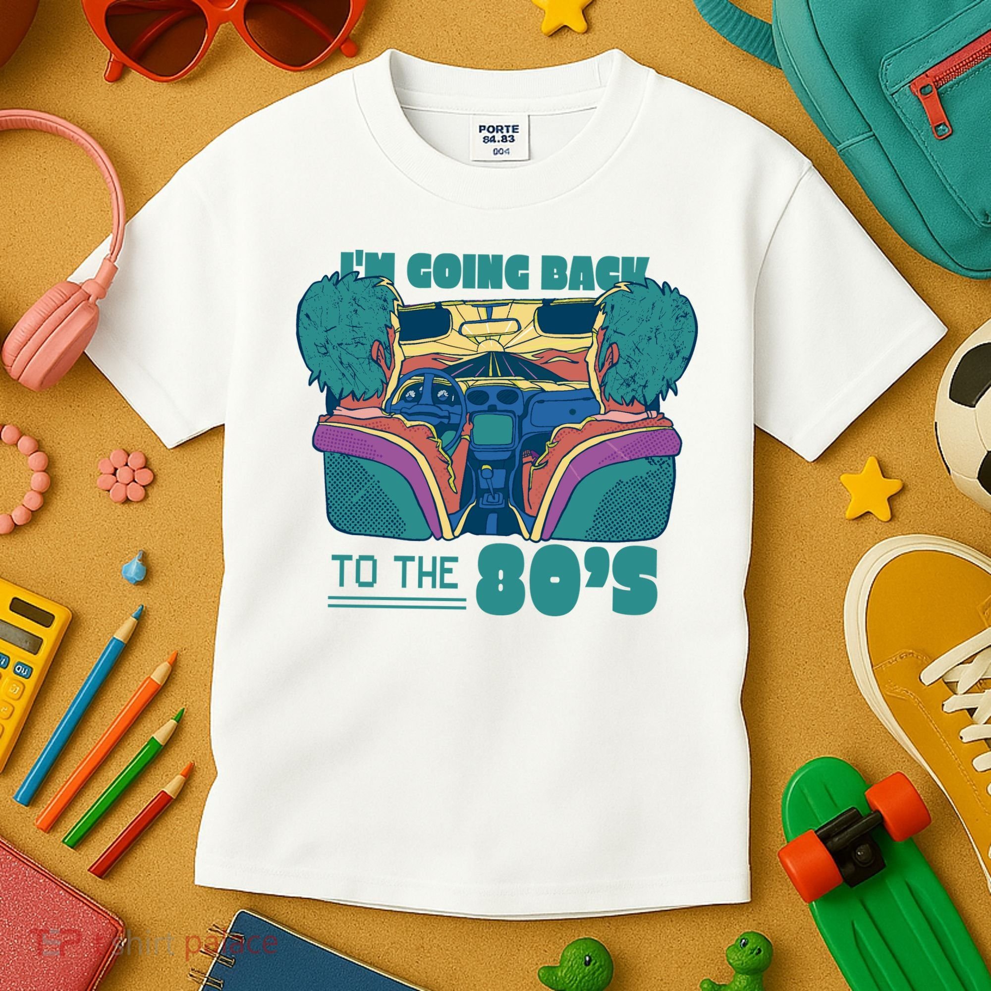 I'm Going Back To The 80s Retro Kids T-Shirt