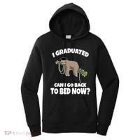 I Graduated Can I Go Back To Bed Now Sloth Women's Hoodie thumb 0