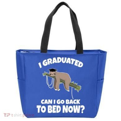 I Graduated Can I Go Back To Bed Now Sloth Tote Bag