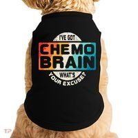 I've Got Chemo Brain What's Your Excuse? Chemo Brain Awareness Doggie Tank thumb 0